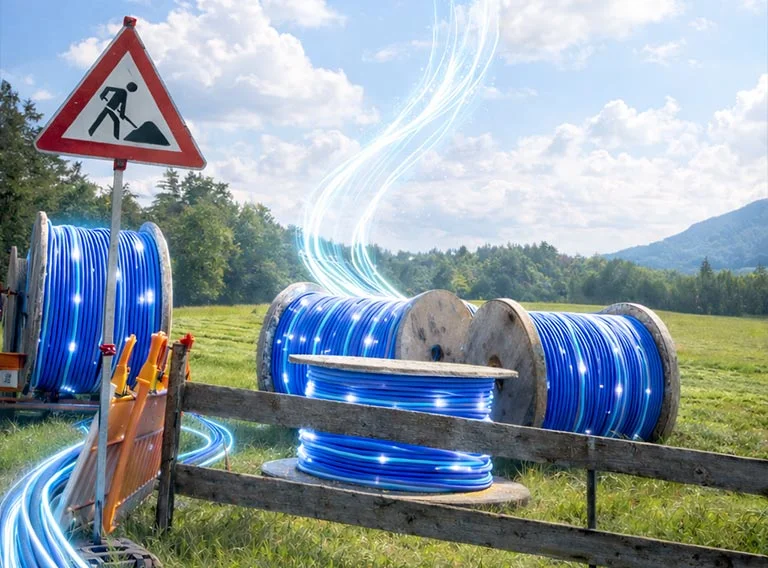 Symbolbild Sparte Glasfaser